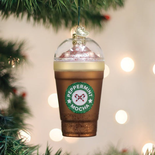 Peppermint Mocha Ornament - themonogram manor 