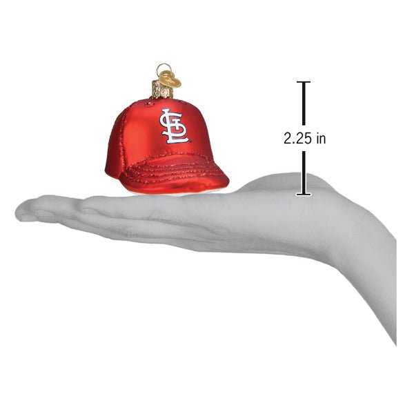 Cardinals Baseball Cap Ornament - #themonogram manor #