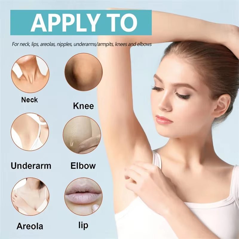Underarm Creams for Dark Skin Body Crotch Armpit Moisturizing Korean Skincare Products 50G - themonogram manor 