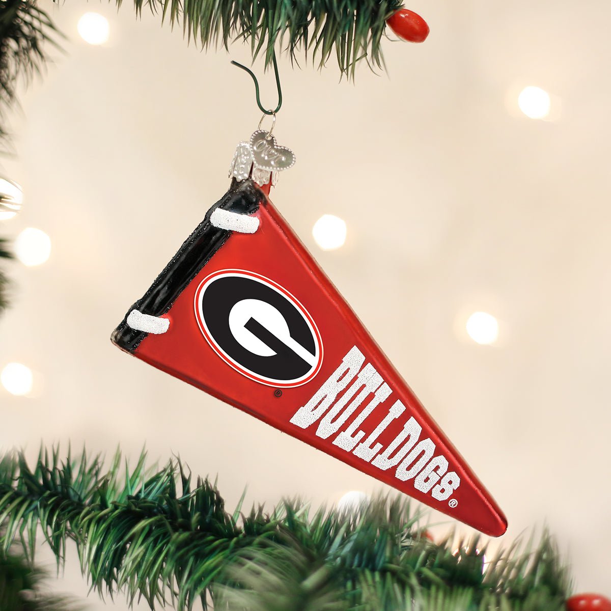 Georgia Pennant Ornament - themonogram manor 