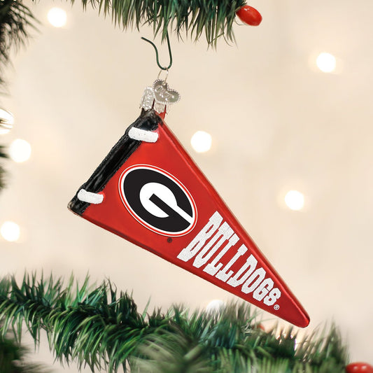 Georgia Pennant Ornament - themonogram manor 