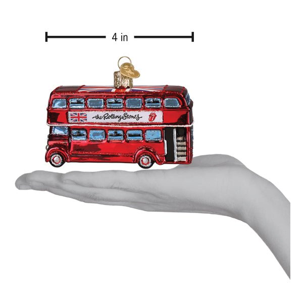 The Rolling Stones British Bus Ornament - themonogram manor 