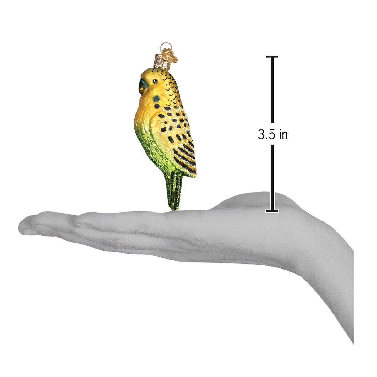 Miniature Parakeet Ornament - themonogram manor 