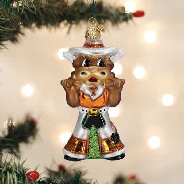 Texas Bevo Longhorn Ornament - themonogram manor 
