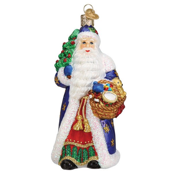 Regal Father Christmas Ornament - #themonogram manor #