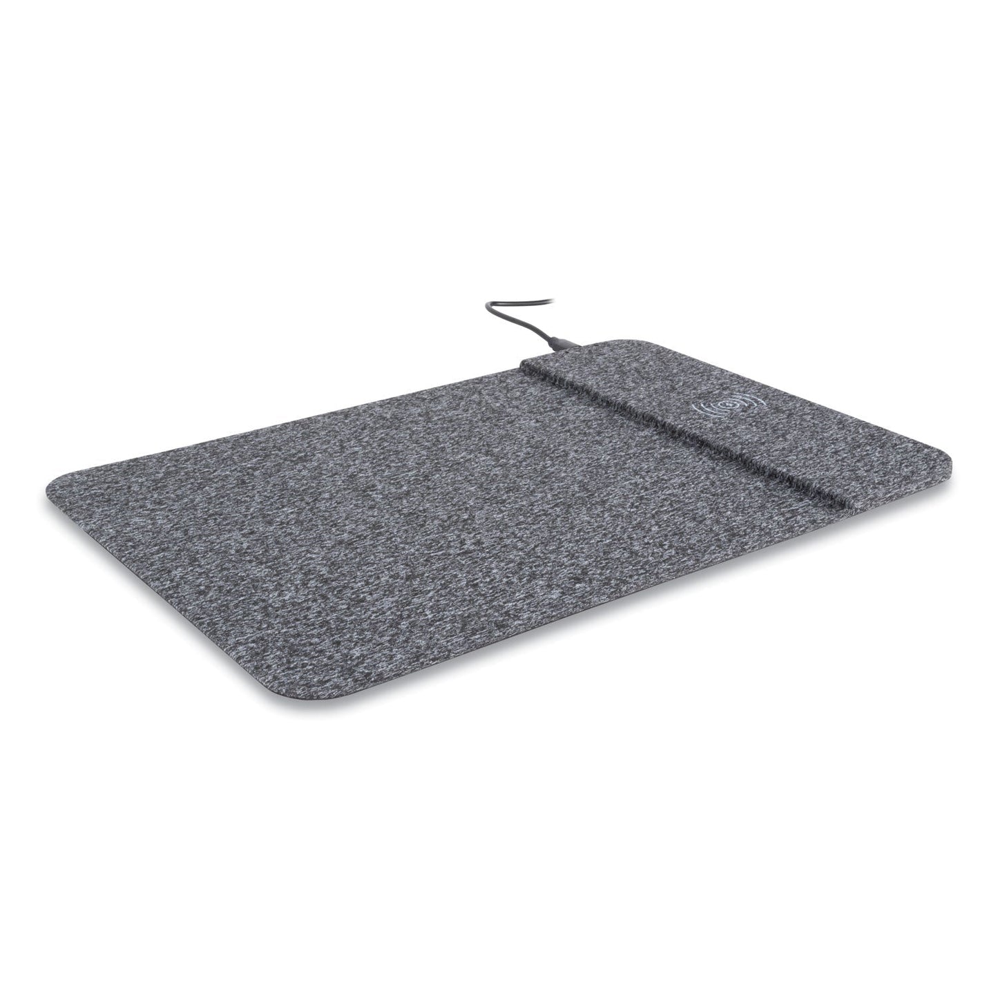 Allsop Powertrack Wireless Charging Mouse Pad, 13 x 8.75, Gray - themonogram manor 