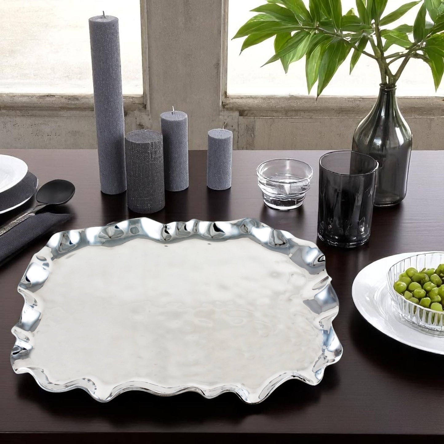 Carmel Rectangle Serving Tray - themonogram manor 