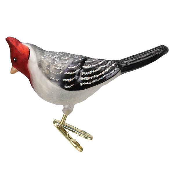 Red - crested Cardinal Ornament - themonogram manor 