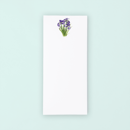 Louisiana Iris Lists Pad - themonogram manor 