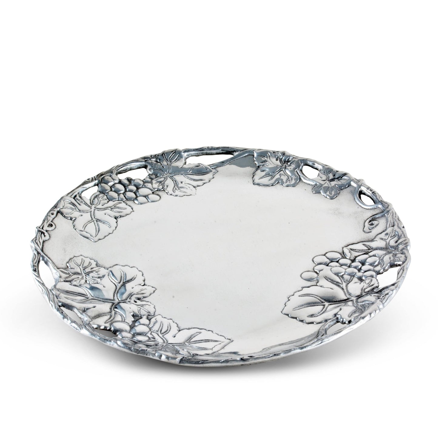 Grape 12 Round Plate - themonogram manor 