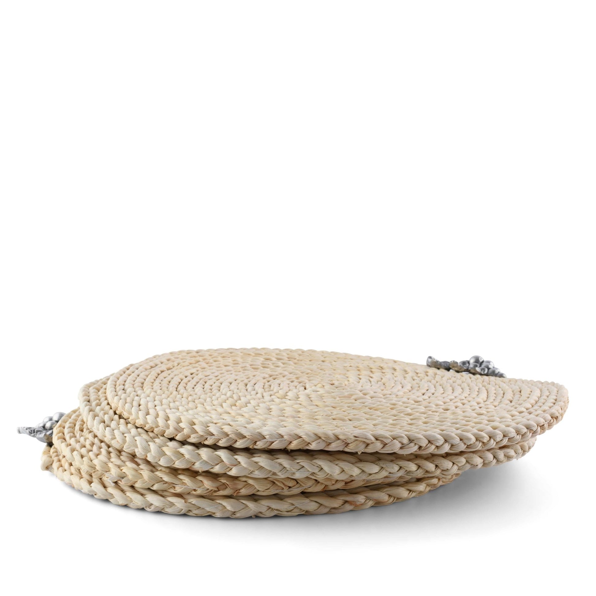 Grape Twisted Seagrass Placemats - set of 4 - themonogram manor 