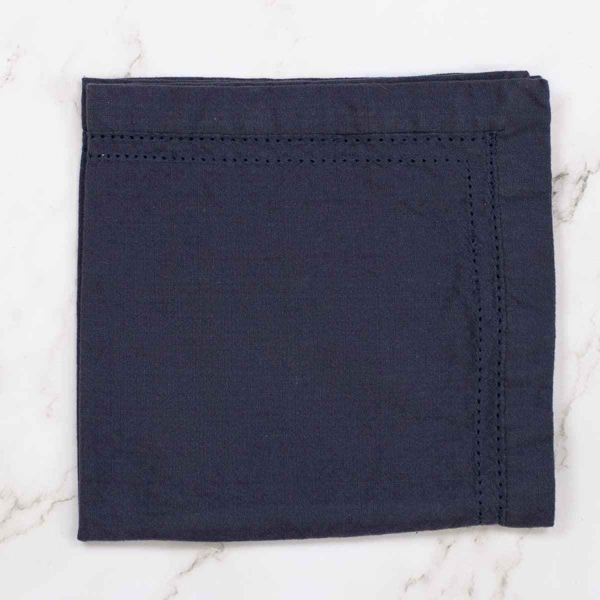 Marissa Napkin Navy 18x18 - themonogram manor 