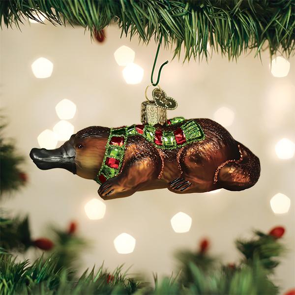 Platypus Ornament - #themonogram manor #