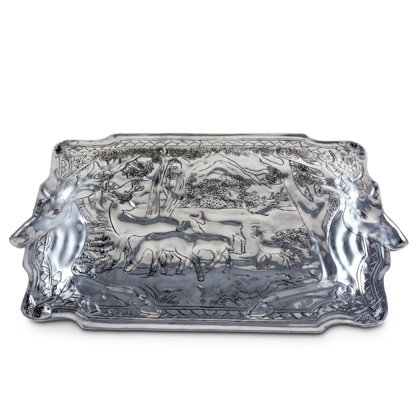 Elk Herd Oblong Tray - themonogram manor 