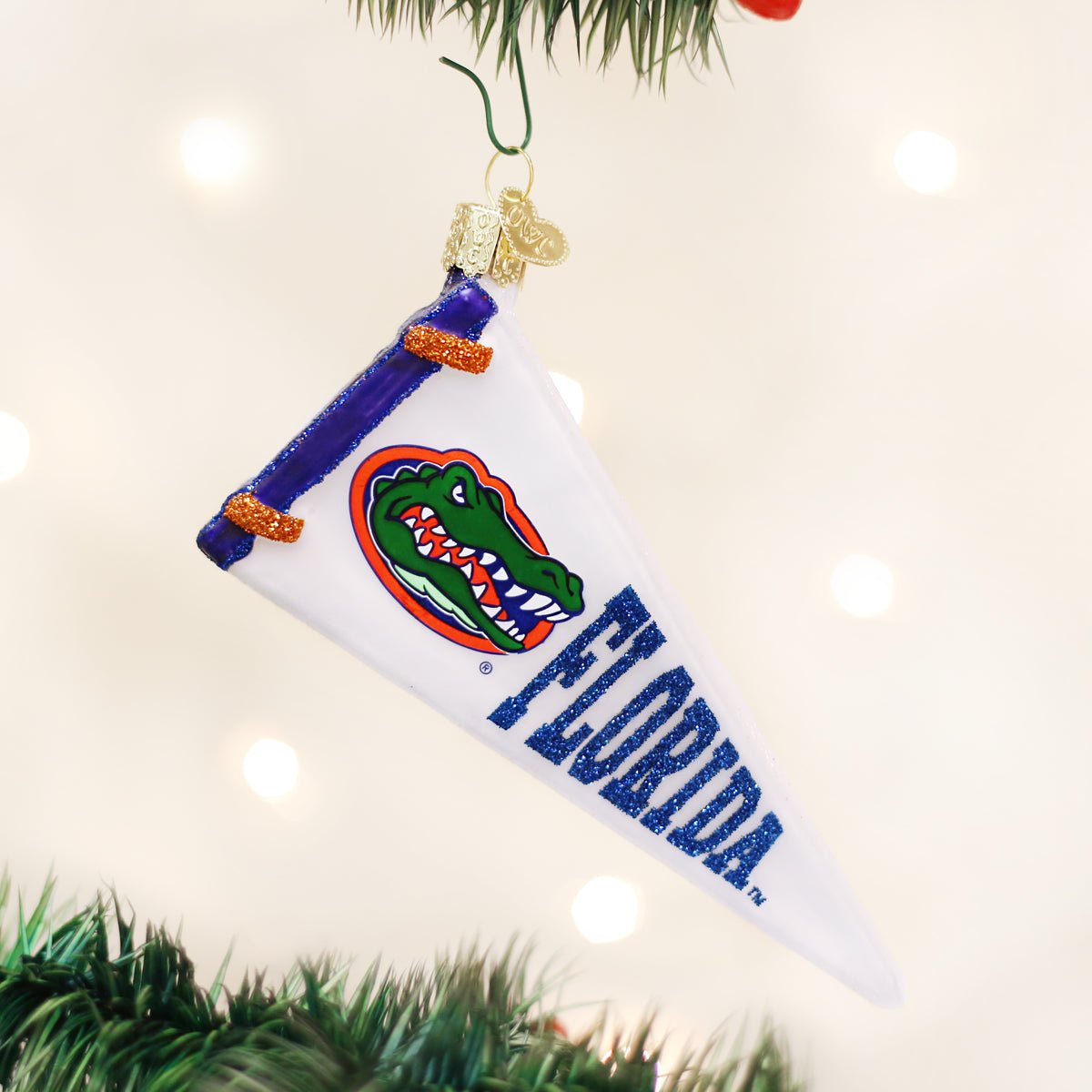 Florida Pennant Ornament - themonogram manor 