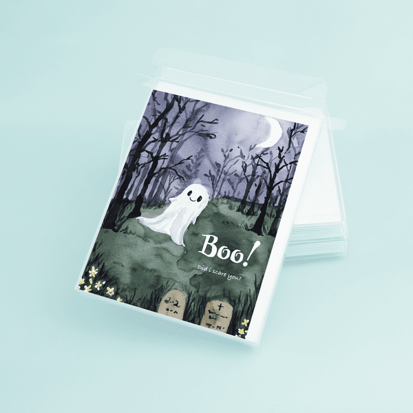 Cute Ghost "Boo! Did I Scare You?" - themonogram manor 