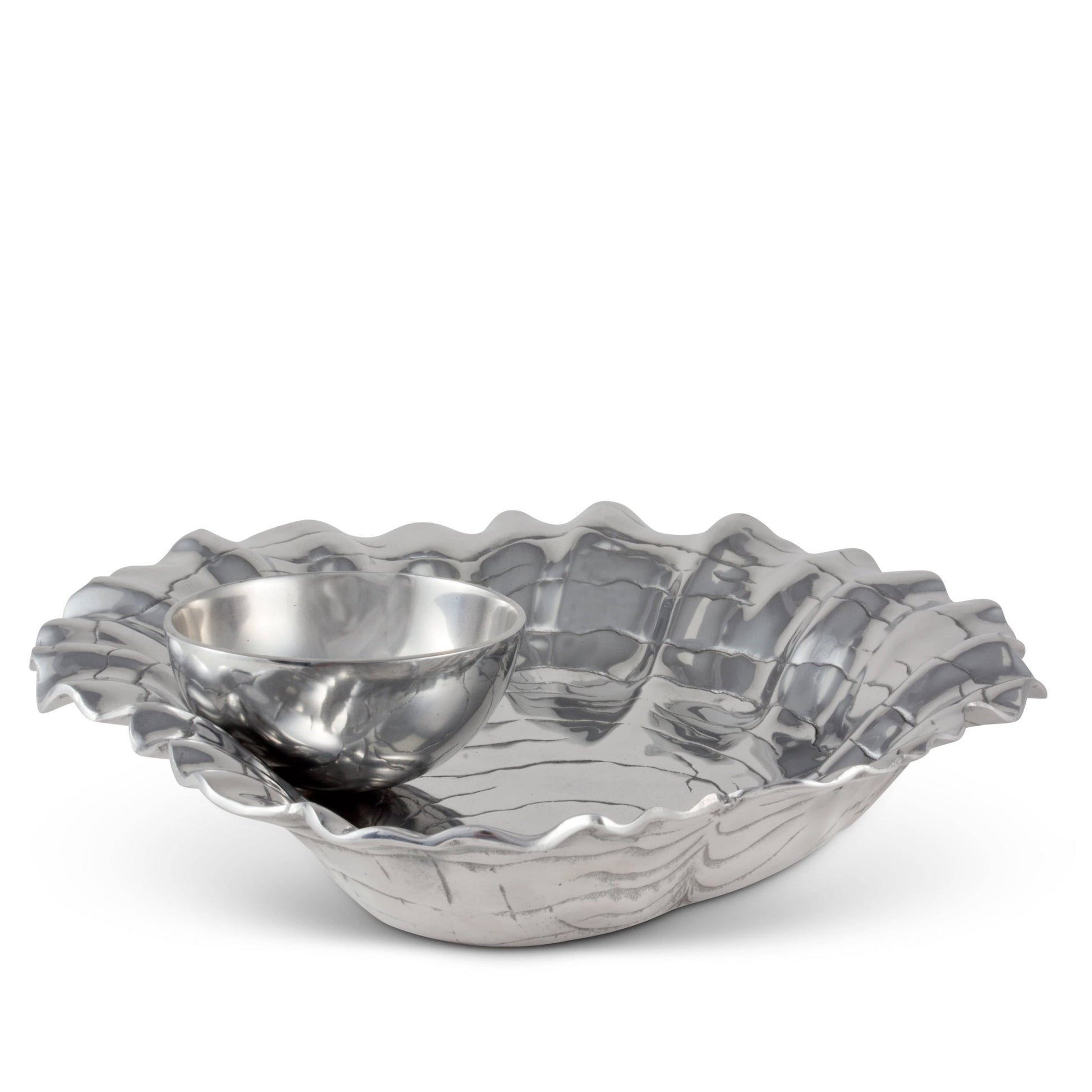 Oyster W/Pearl Chip & Dip - themonogram manor 