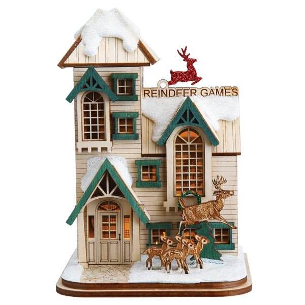 Reindeer Games Ornament - themonogram manor 