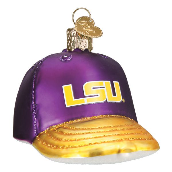 Lsu Baseball Cap Ornament - themonogram manor 