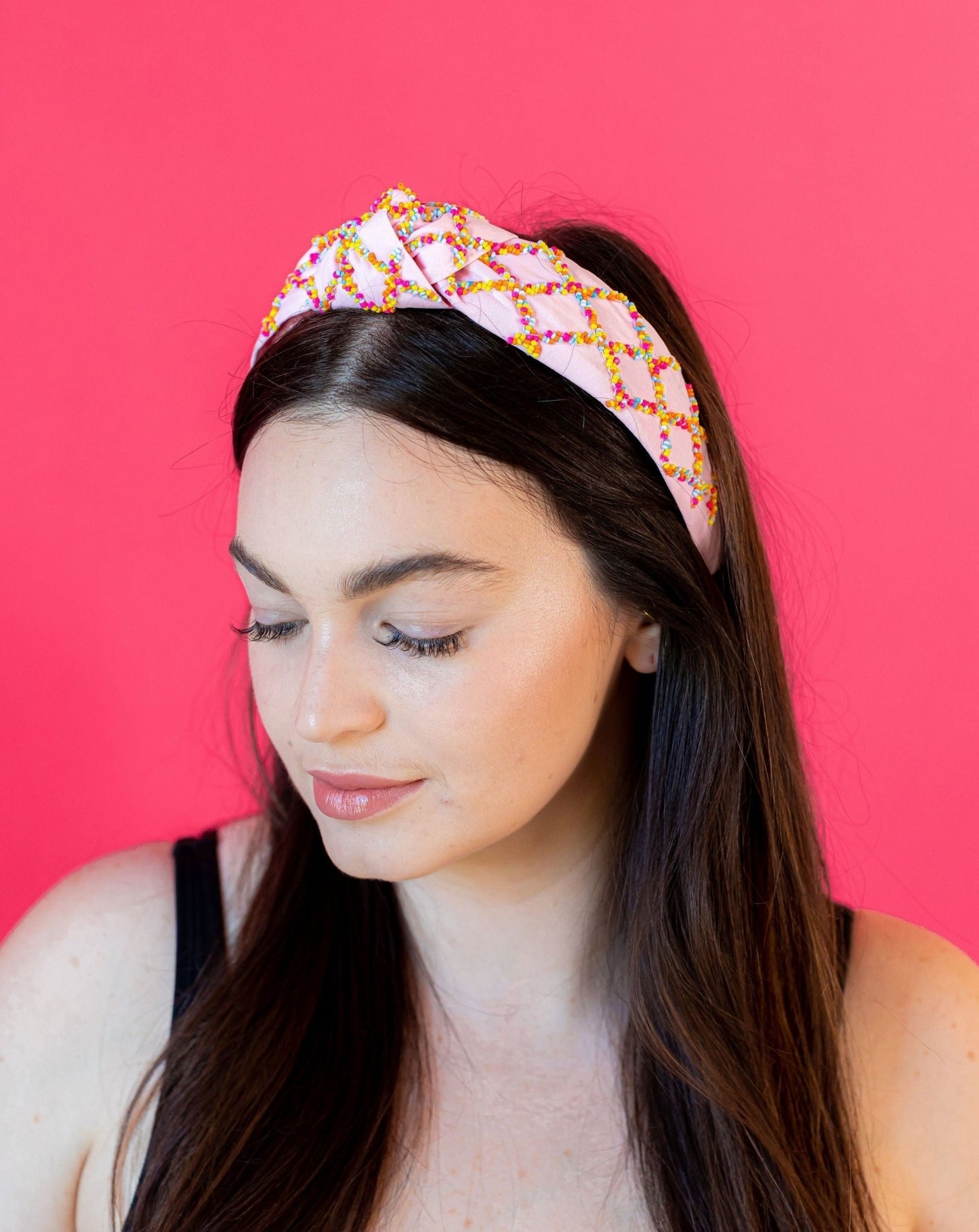 Sprinkle Headband - Pink - themonogram manor 