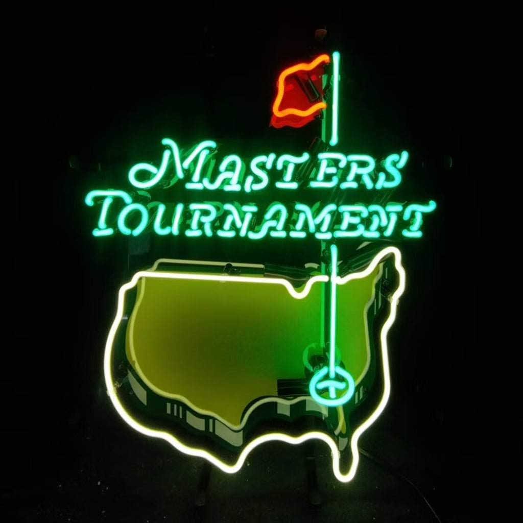 Masters Tournament Golf Logo Neon Signs Light - themonogram manor 