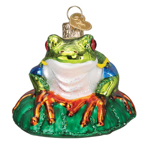 Red-eyed Tree Frog Ornament - themonogram manor 