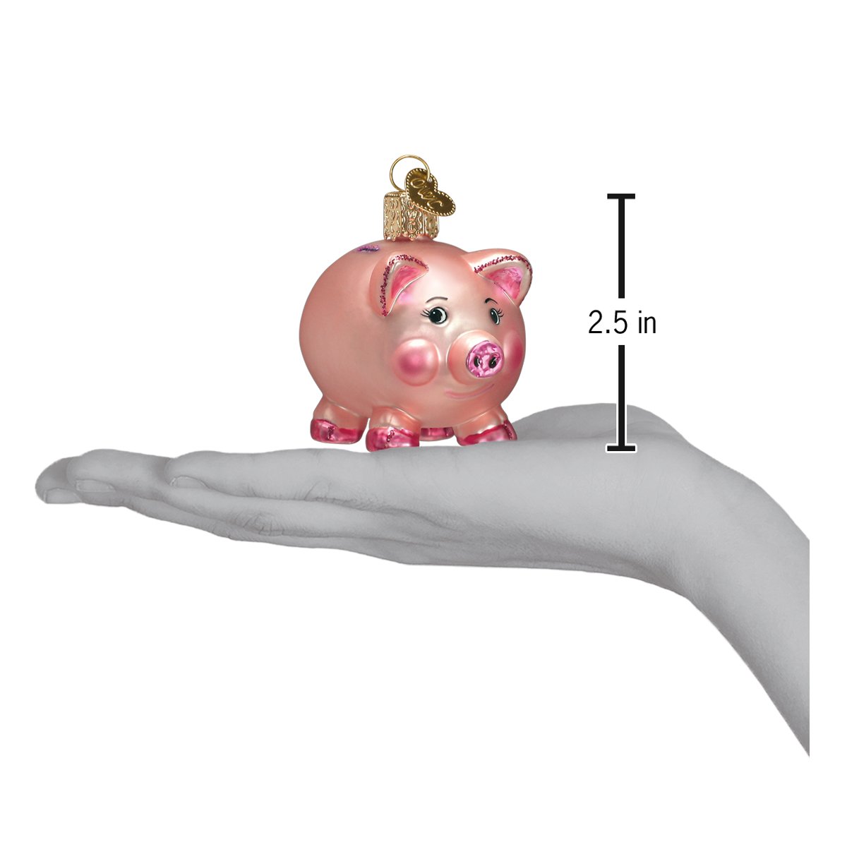 Piggy Bank Ornament - #themonogram manor #