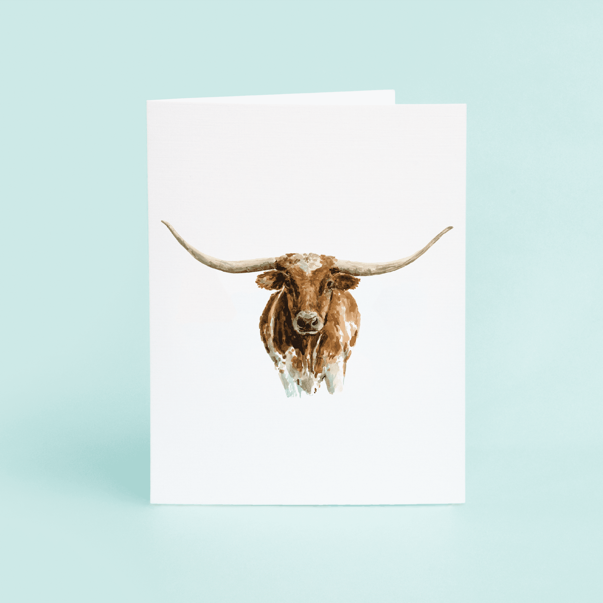 Longhorn Portrait - themonogram manor 
