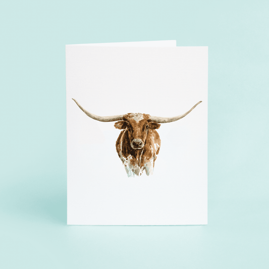 Longhorn Portrait - themonogram manor 