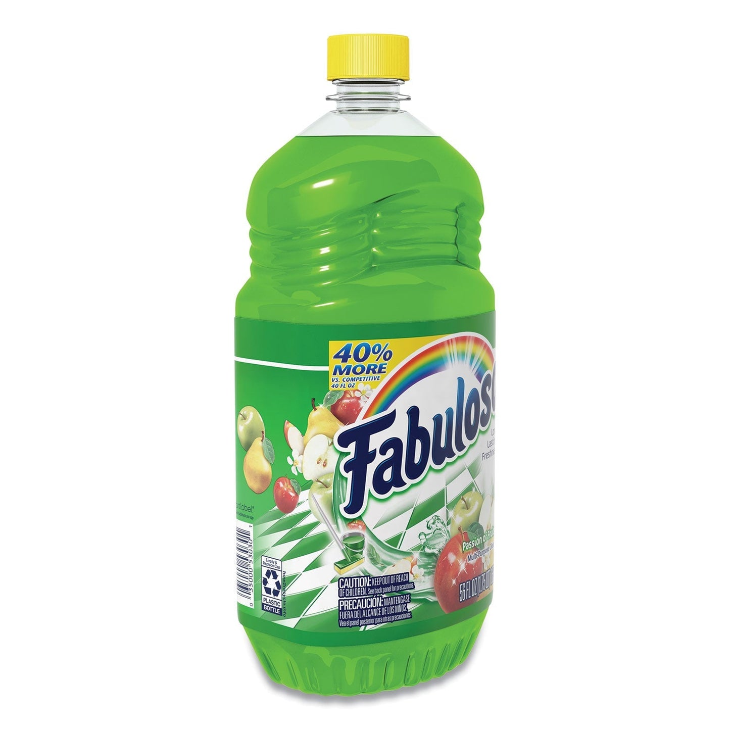 Fabuloso Multi - use Cleaner, Passion Fruit Scent, 56 oz, Bottle, 6/Carton - themonogram manor 