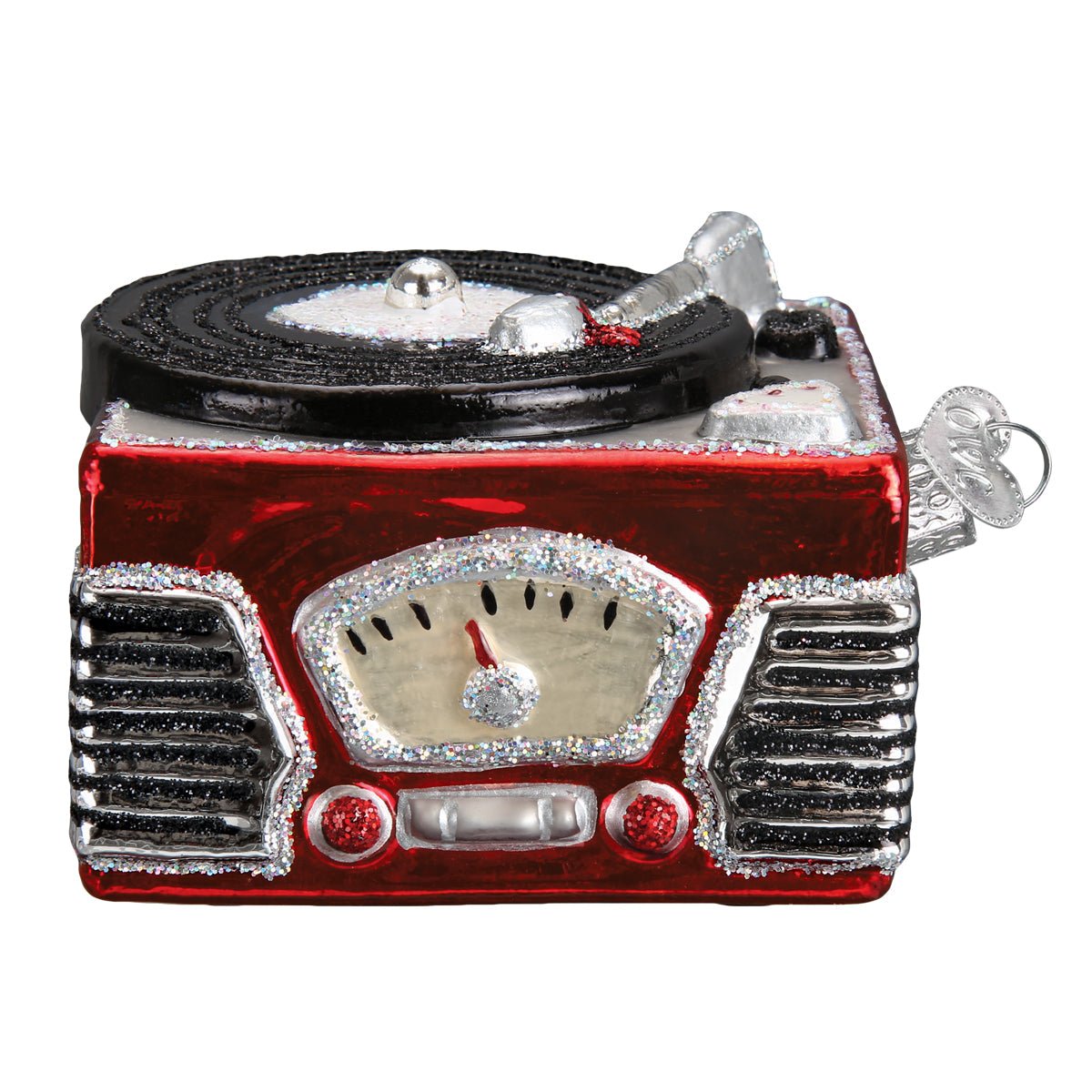 Record Player Ornament - #themonogram manor #