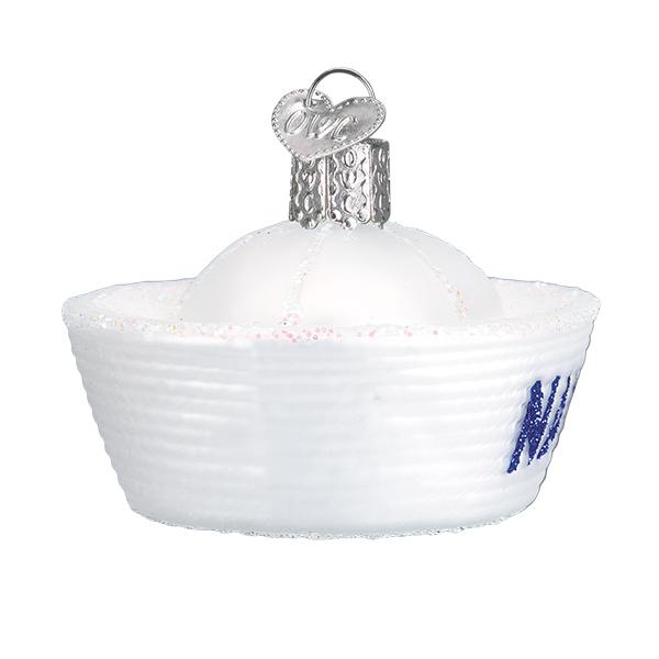 Navy Cap Ornament - themonogram manor 