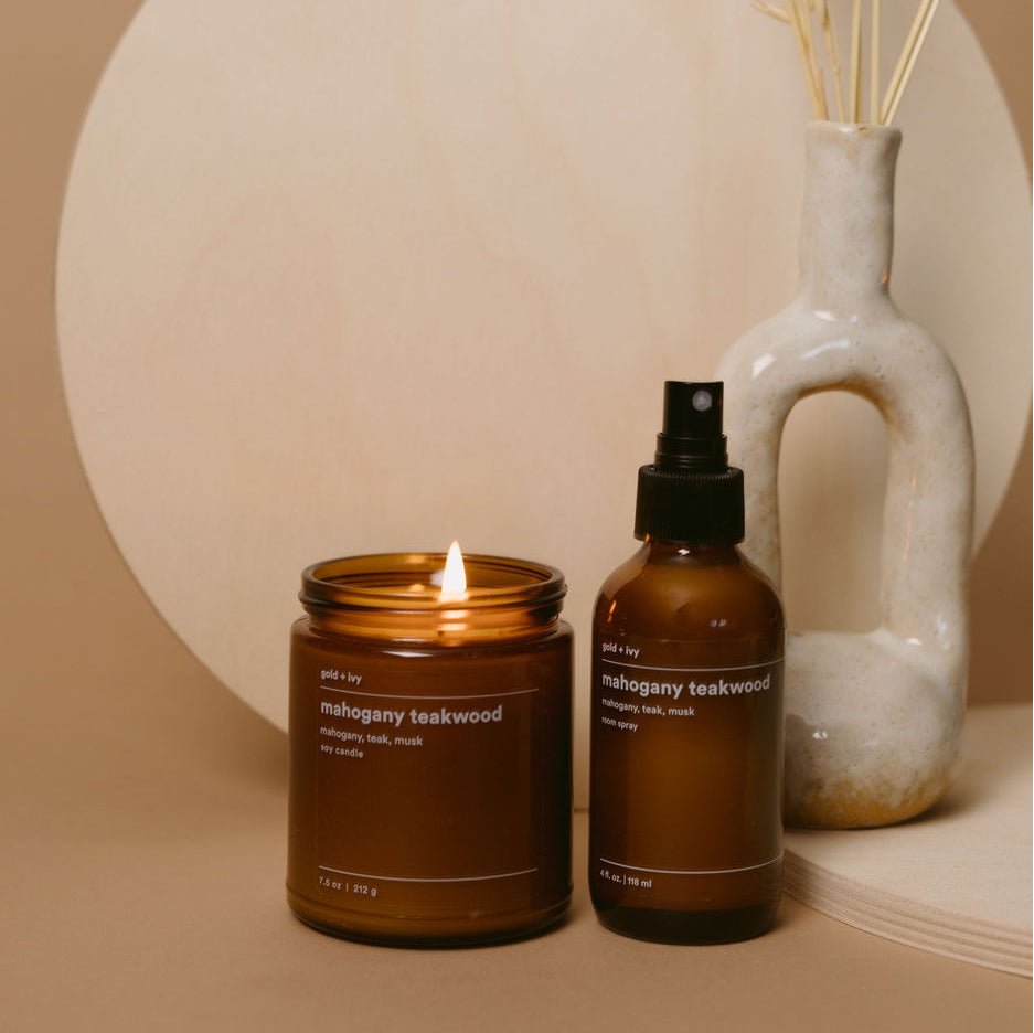 mahogany teakwood room spray - themonogram manor 