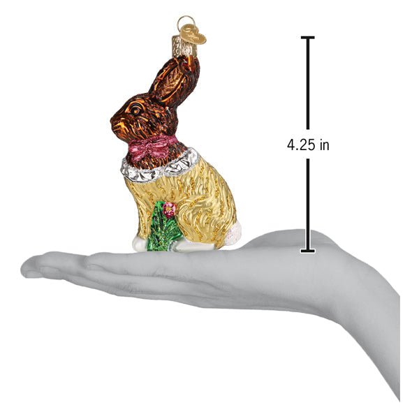 Chocolate Easter Bunny Ornament - themonogram manor 
