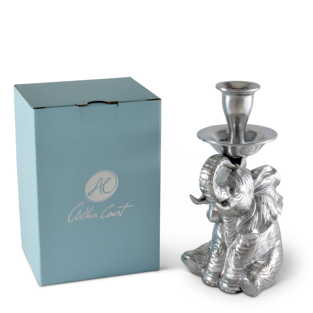Elephant Taper Candle Holder - themonogram manor 
