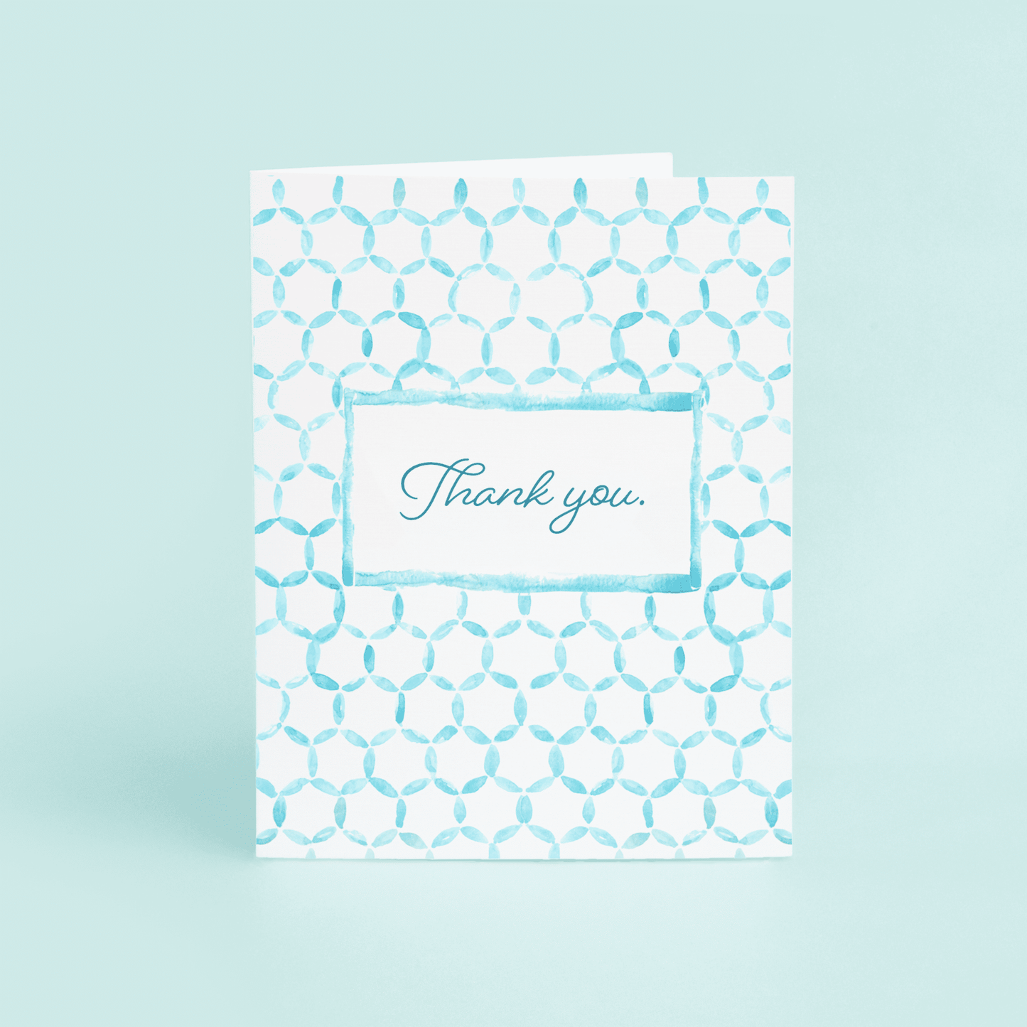 Blue Tiles Thank You - themonogram manor 