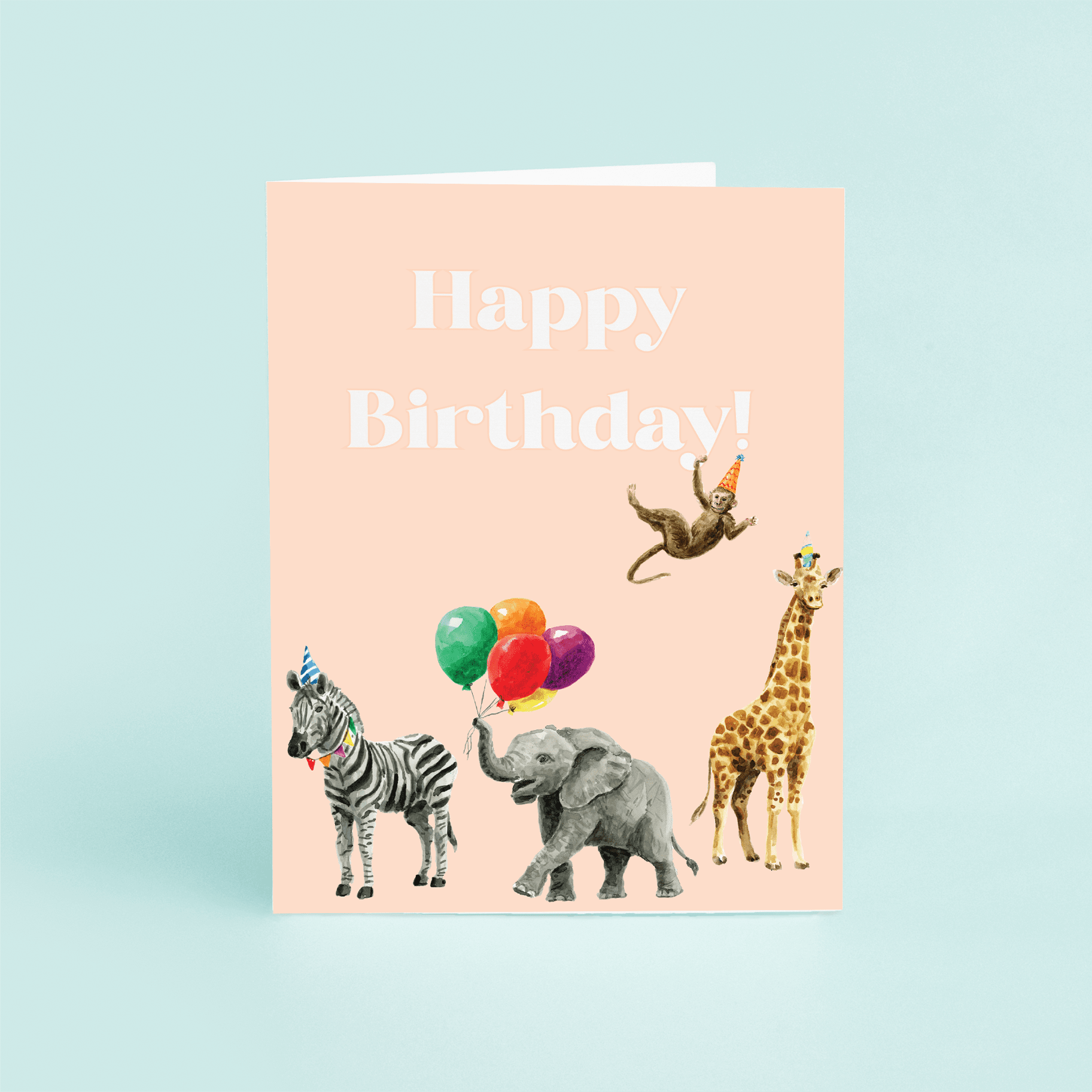 Safari "Happy Birthday" - themonogram manor 