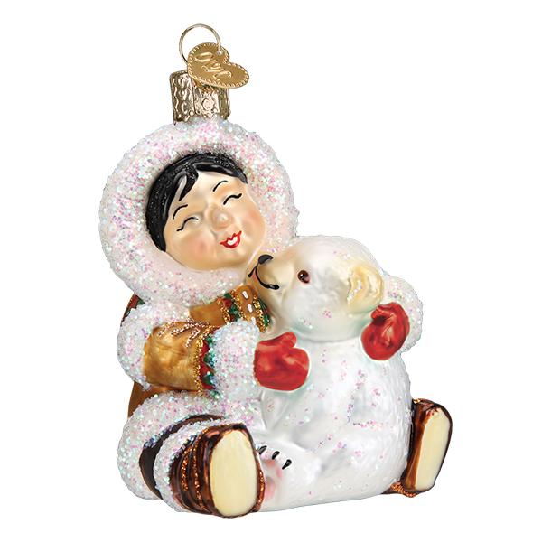Eskimo Giggles Ornament - themonogram manor 