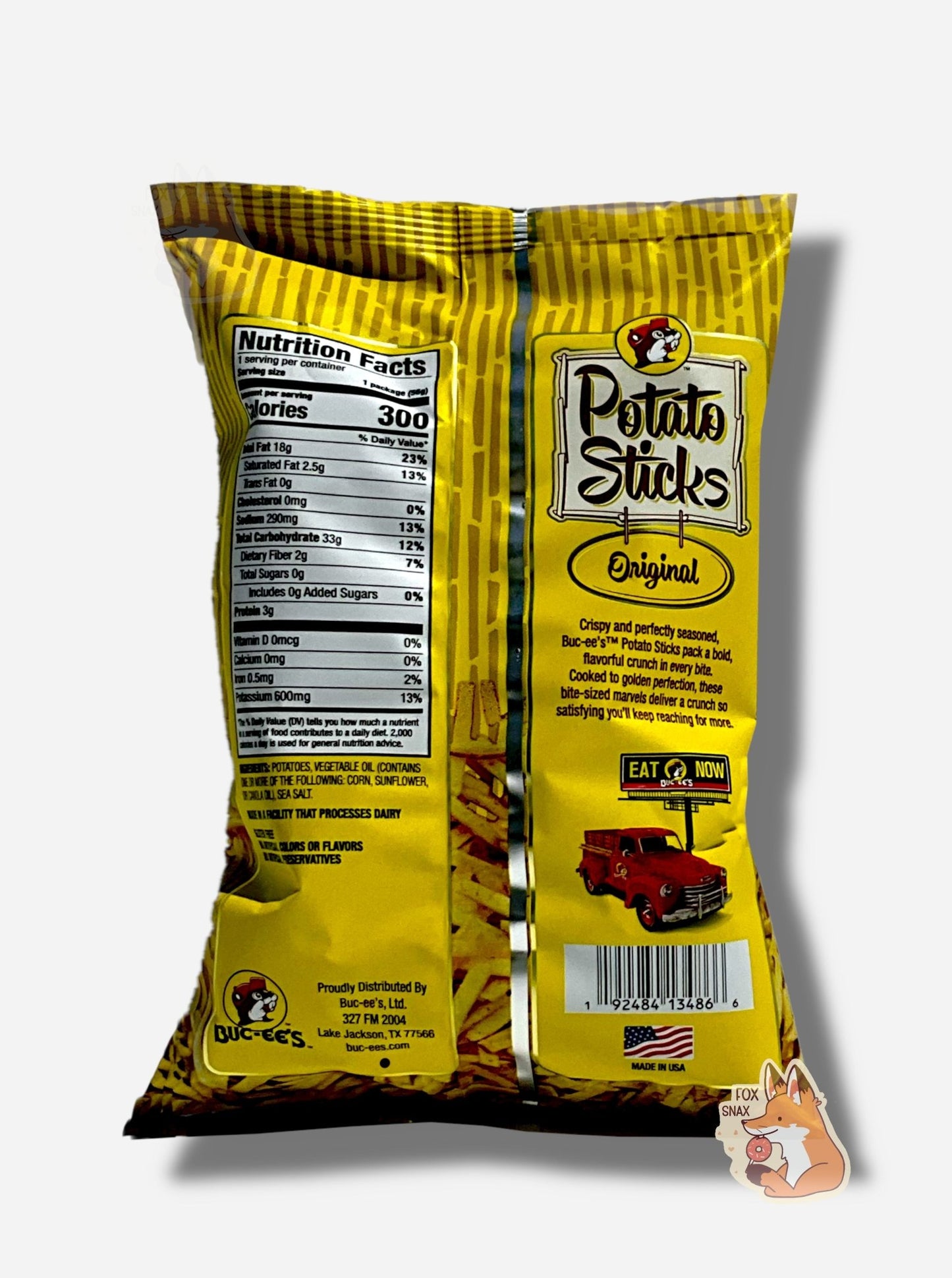 Buc - ee's Potato Sticks - themonogram manor 
