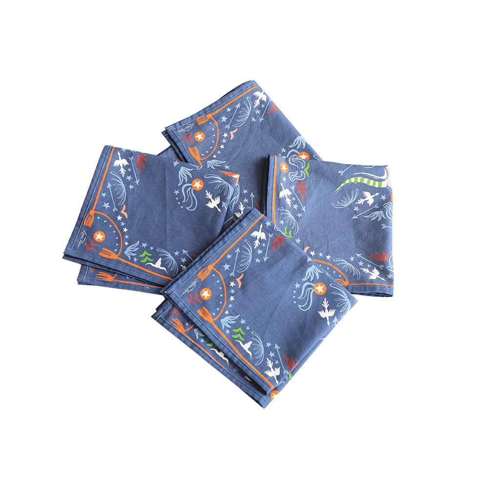 Longhorn Napkins (Set of 4) - themonogram manor 