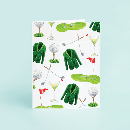 Golf & Cocktails Pattern - themonogram manor 