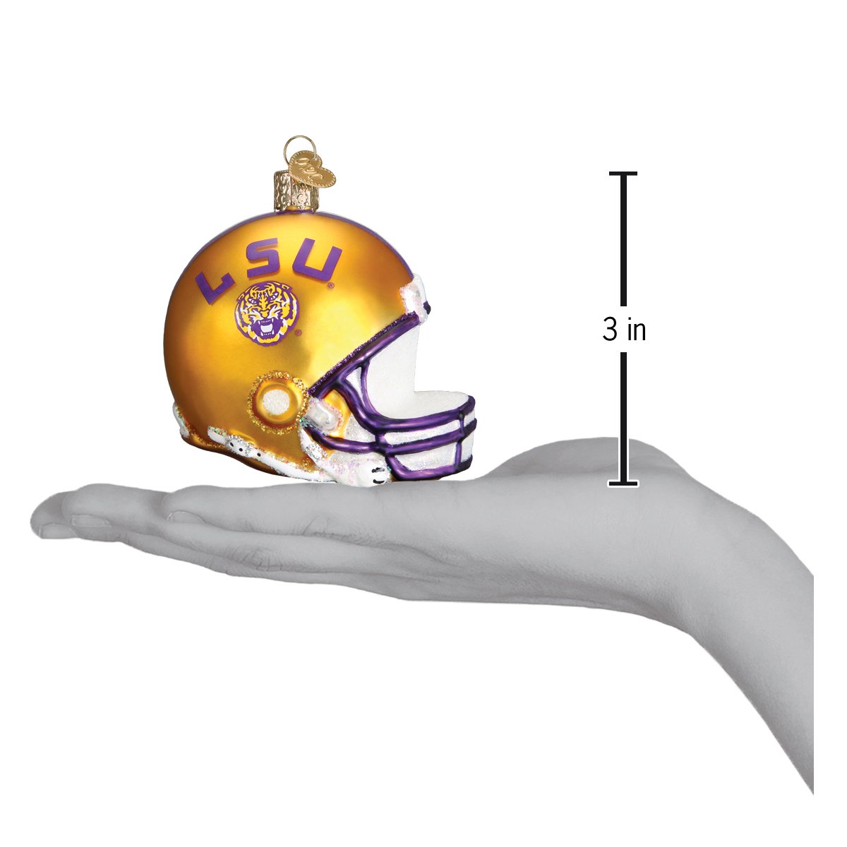 LSU Helmet Ornament - #themonogram manor #