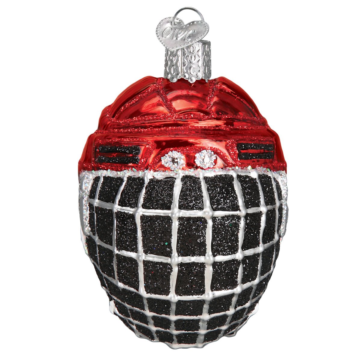 Hockey Helmet Ornament - themonogram manor 