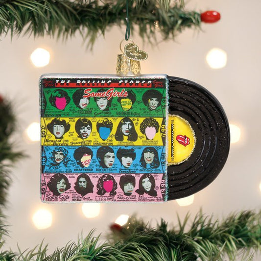 Some Girls Album Cover Ornament - themonogram manor 