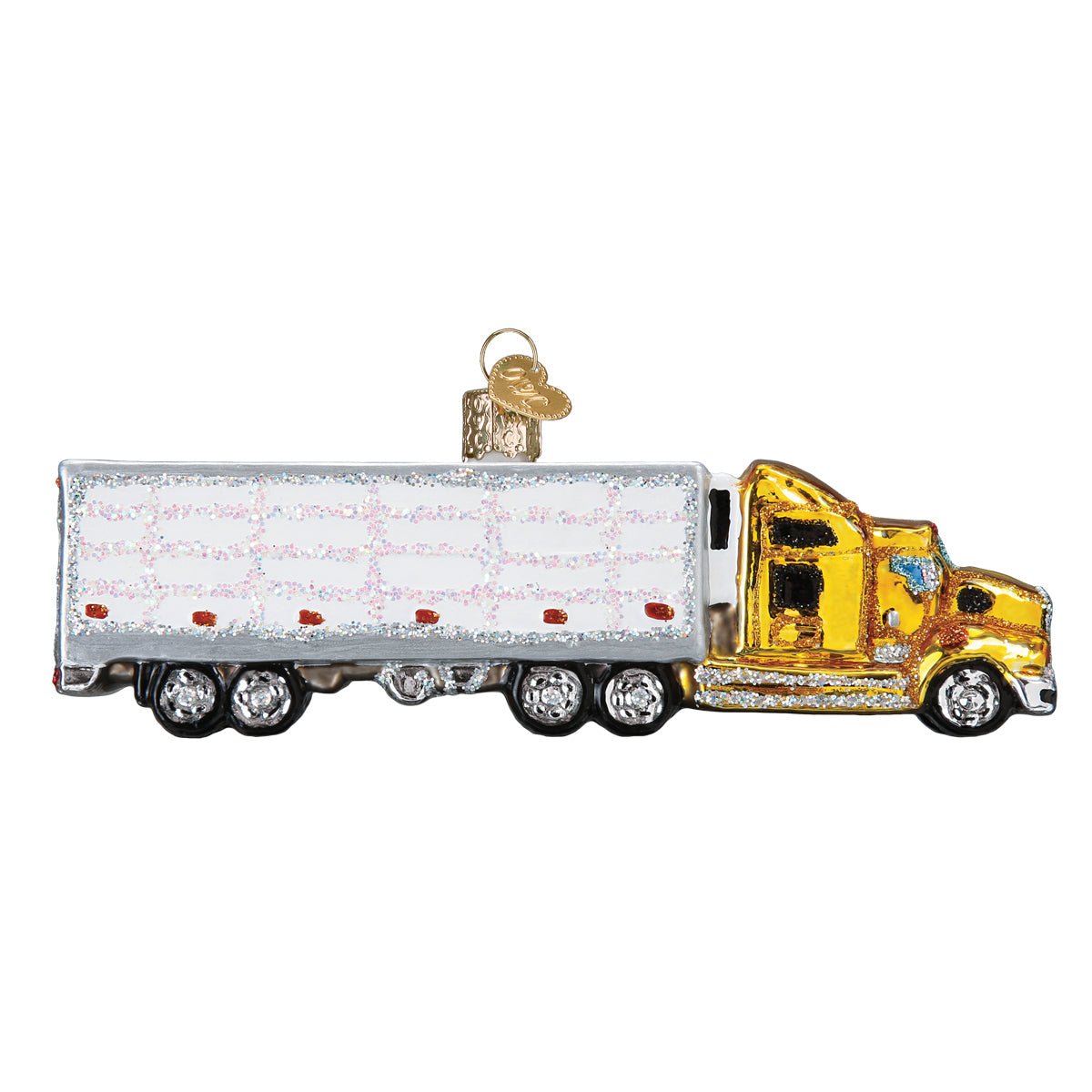 Semi Truck Ornament - #themonogram manor #