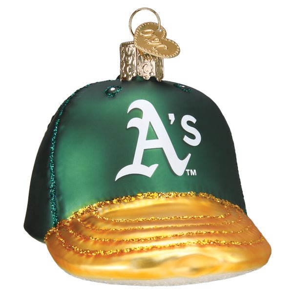 Athletics Baseball Cap Ornament - themonogram manor 