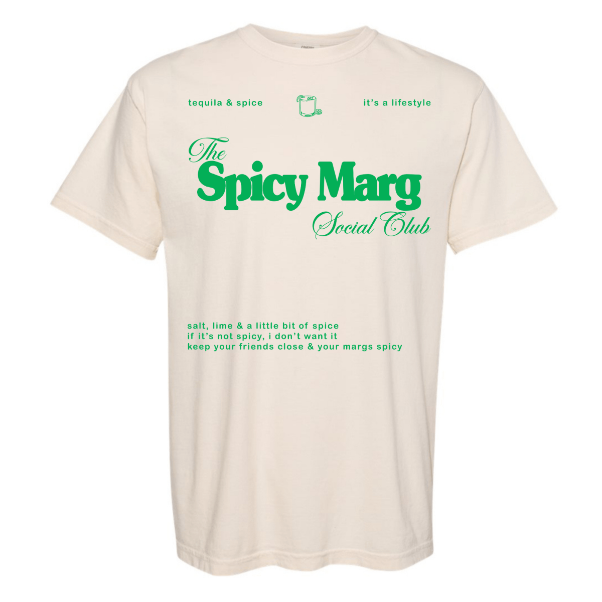 'Spicy Marg Social Club' T-Shirt - themonogram manor 