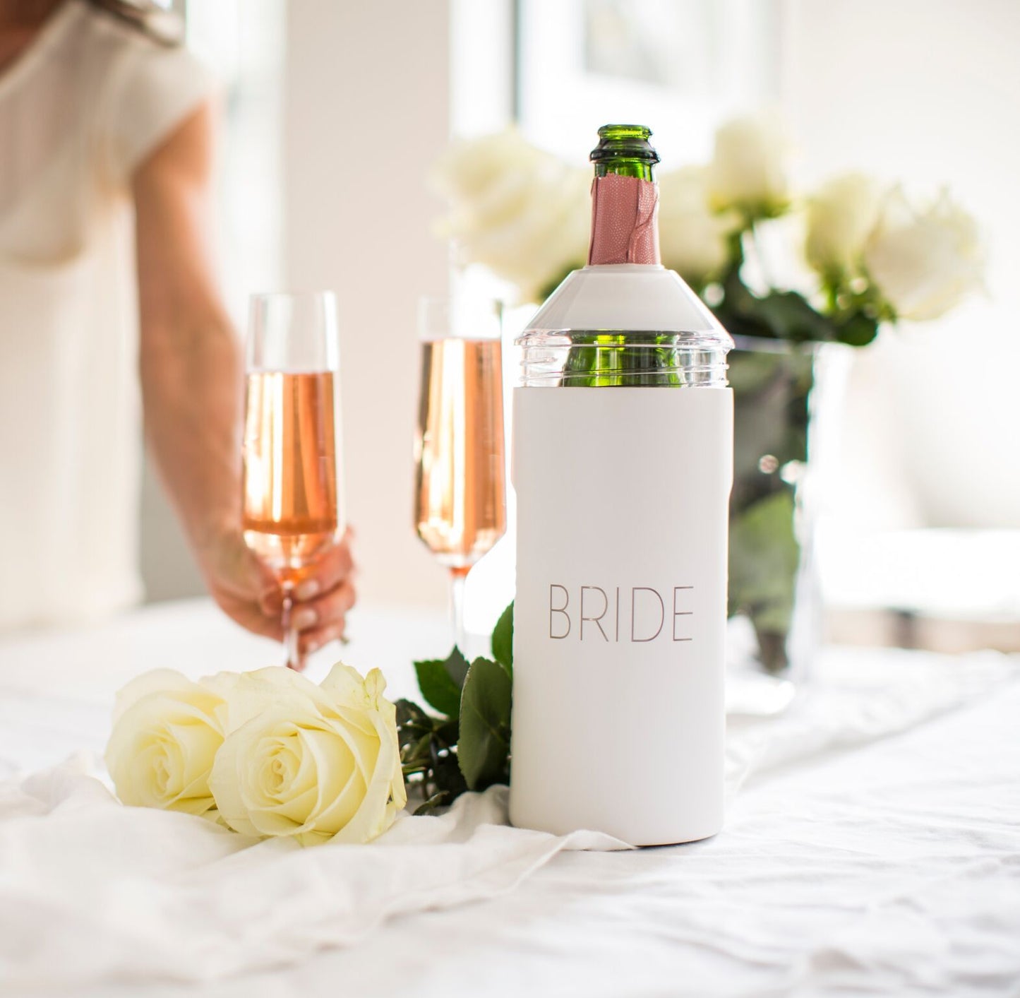 White with Bride - themonogram manor 