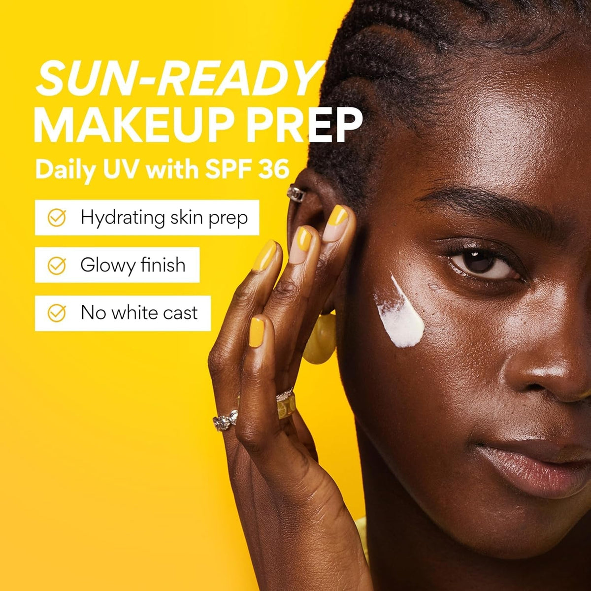 Daily UV Defense Sunscreen Broad Spectrum SPF 36, Invisible Korean Sunscreen for Face with No White Cast - themonogram manor 