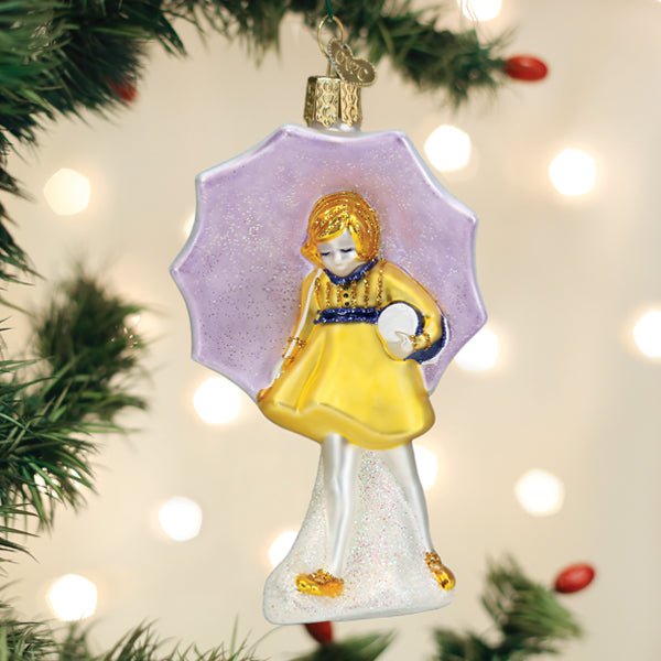 Morton Umbrella Girl Ornament - themonogram manor 